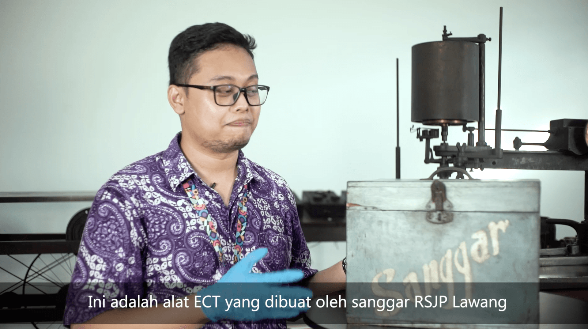 Koleksi Alat Electroconvulsive Therapy (ECT) Sanggar RSJP Lawang